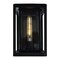 Cwi Lighting Mulvane 1 Light Black Outdoor Wall Light 0415W7-1-101 - alternate 2